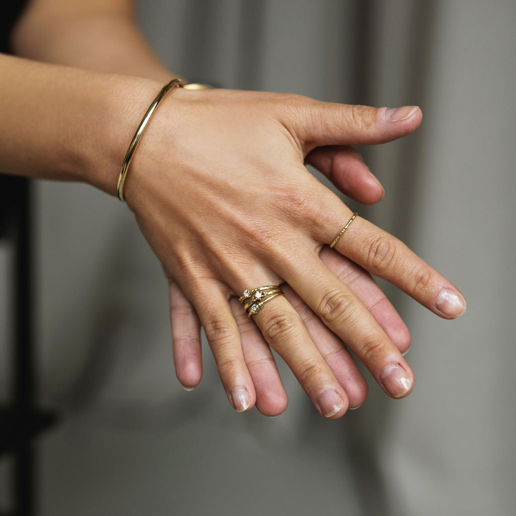 Sustainable shop engagement rings