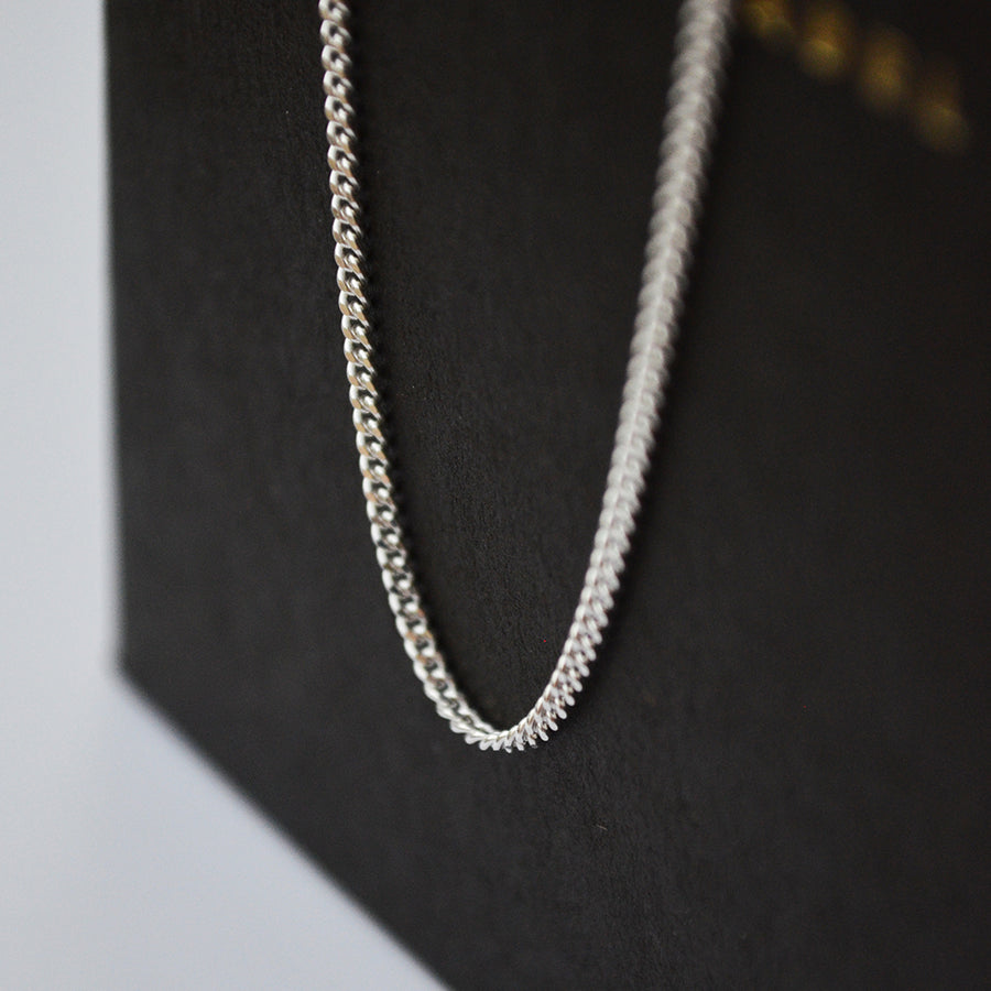 Chain Necklace Men - Silver