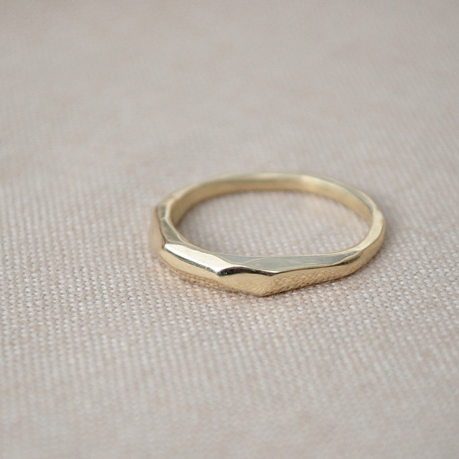 Facet Ring - Gold 14k