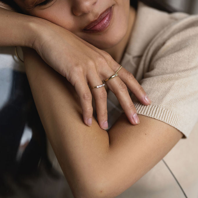 Dotted Ring - Gold 14k