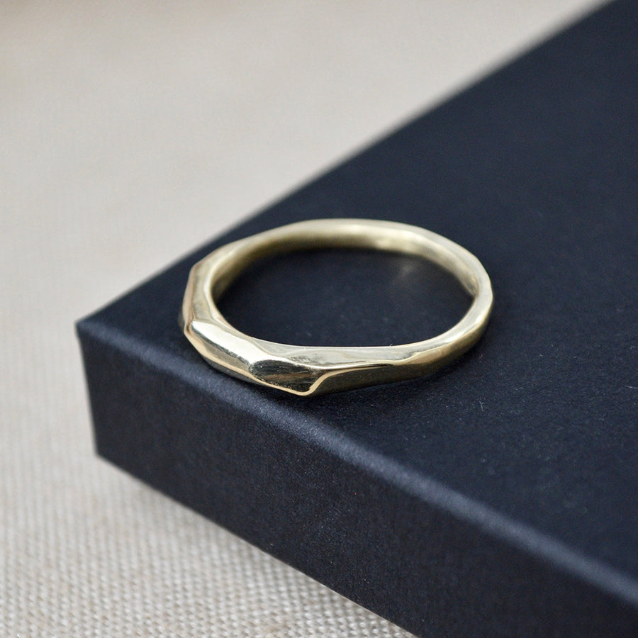Facet Ring - Gold 14k