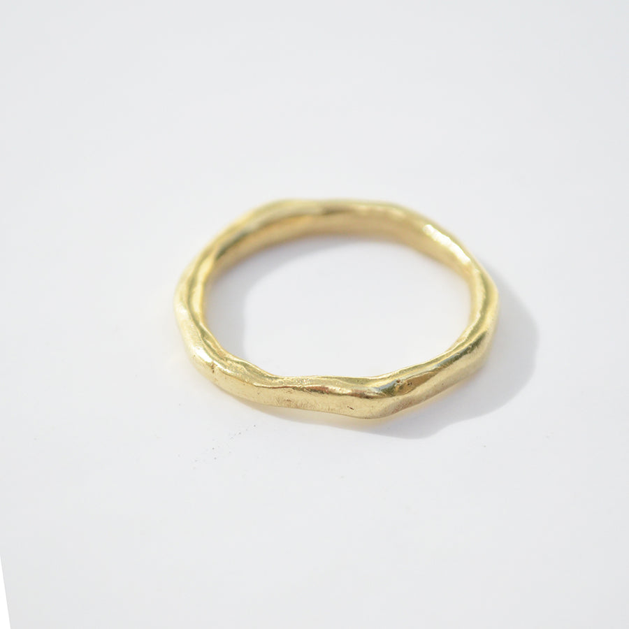 Organic Ring - 14k goud