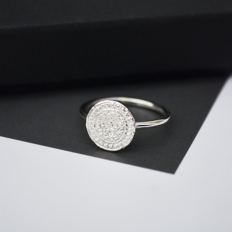 Coin Ring - Silver