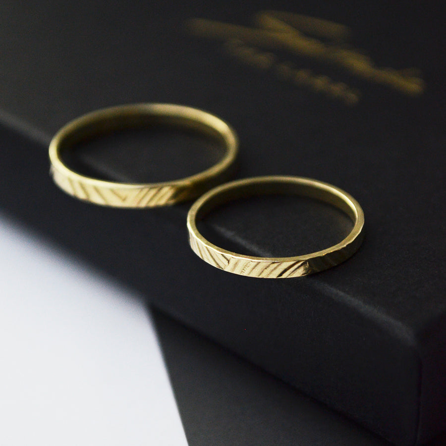 Motion Ring Unisex - Gold 14k