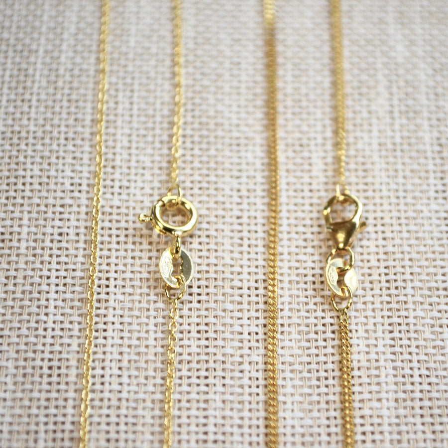 Chain ketting - 14k goud