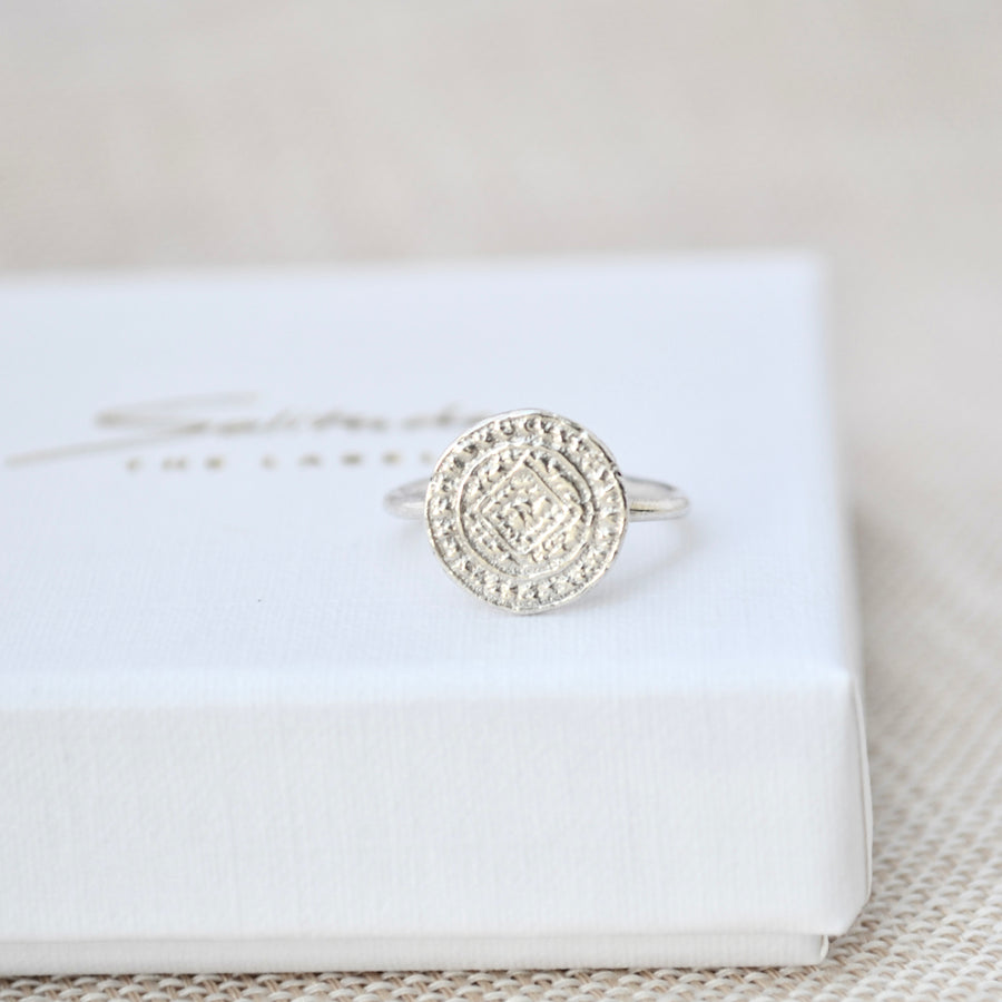 Coin Ring - Silver