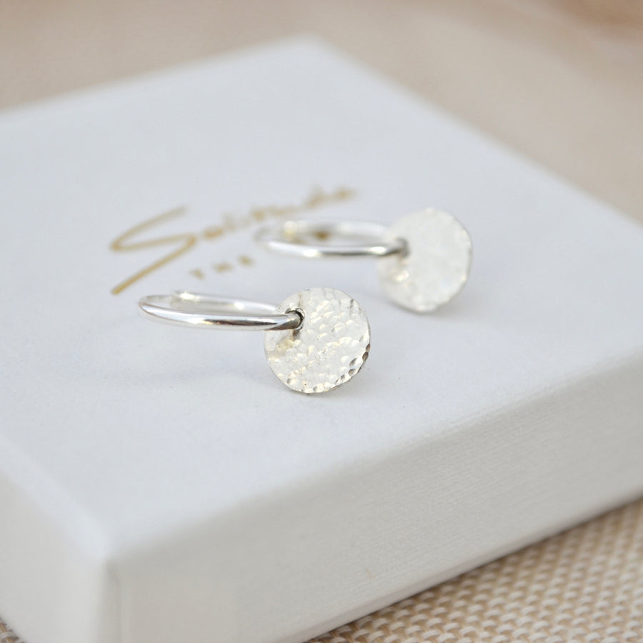 Element Earhoops - Silver
