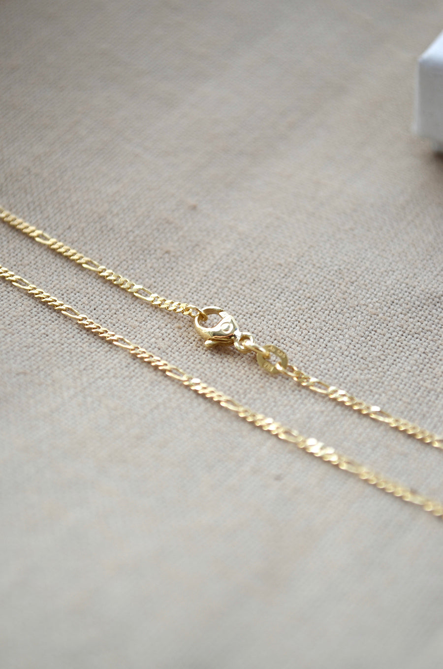 Chunky Figaro Necklace - Gold 14k