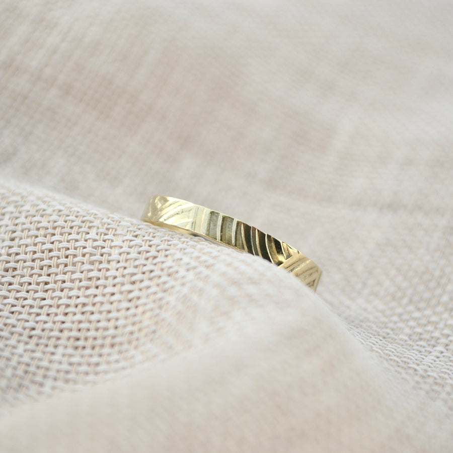 Motion Ring Unisex - Gold 14k