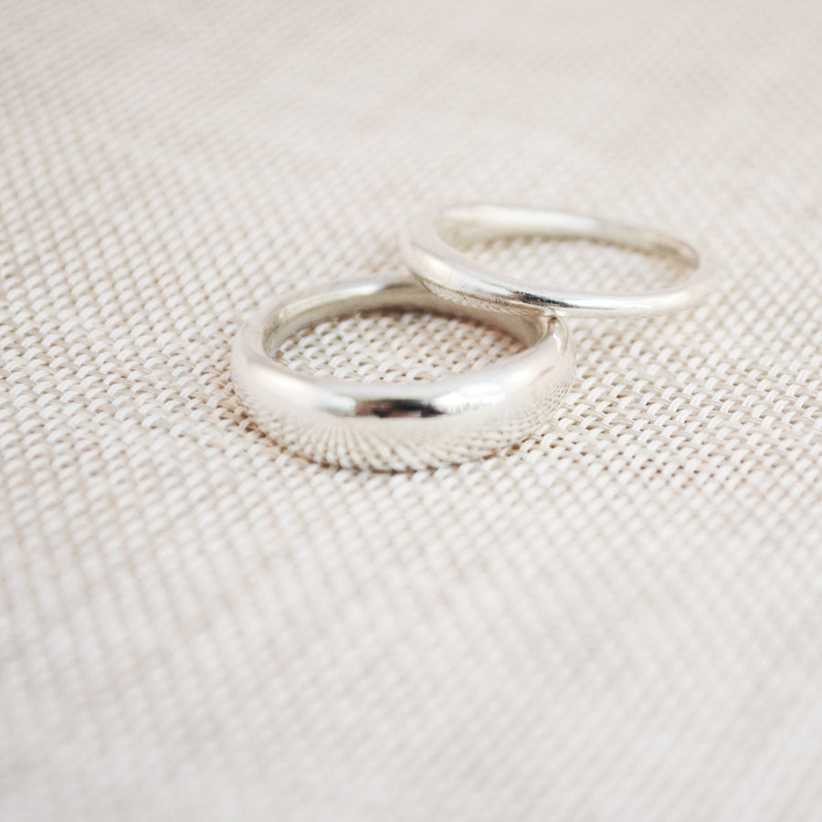 Chunky June Ring - Zilver