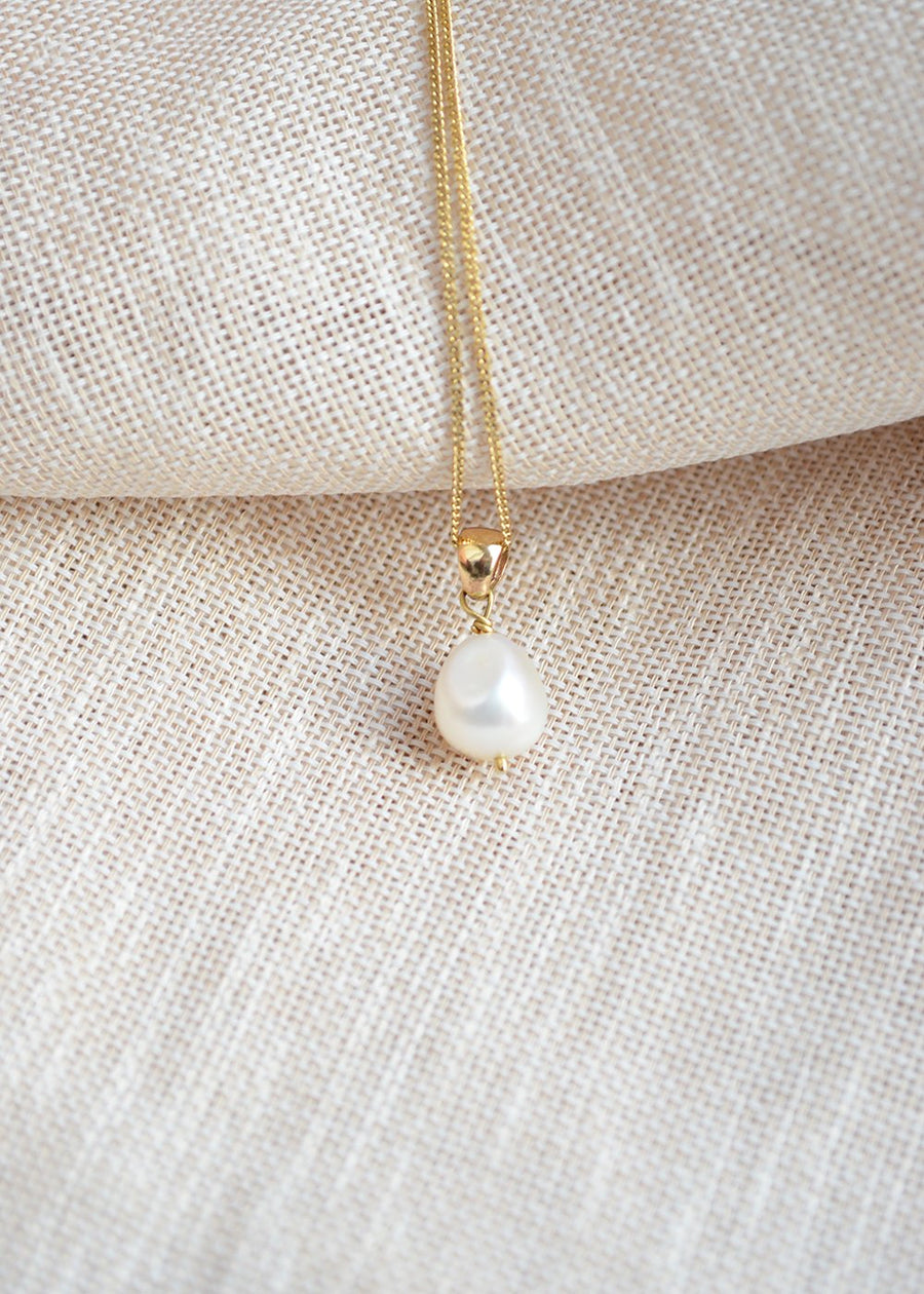 Pearl Necklace - Gold 14k