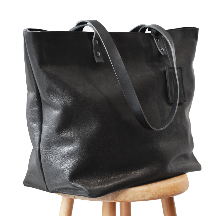 Marrone Shopper - Black