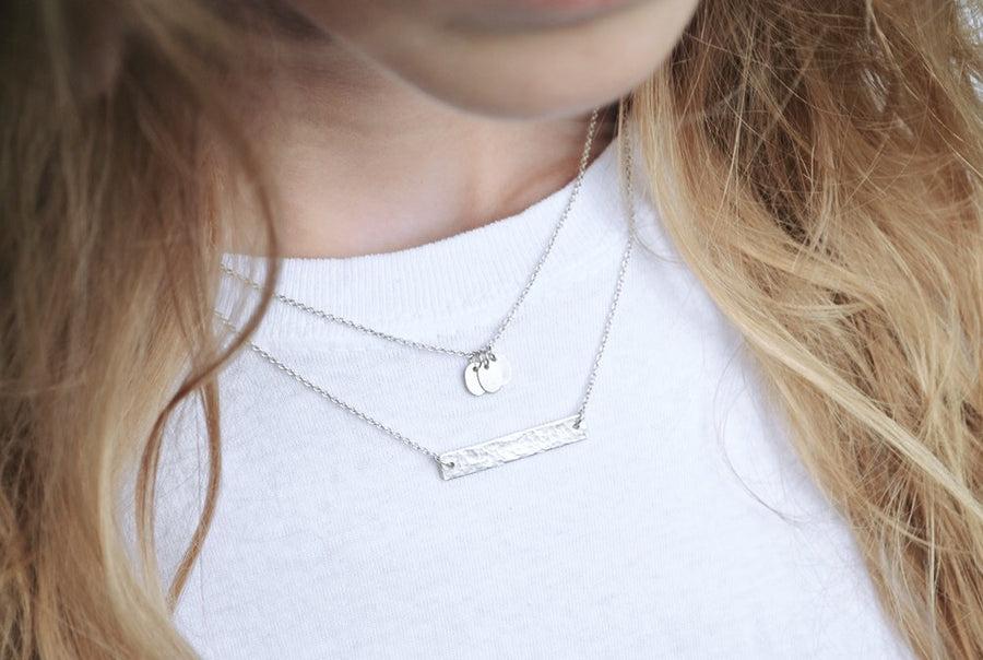 Mint Necklace - Silver