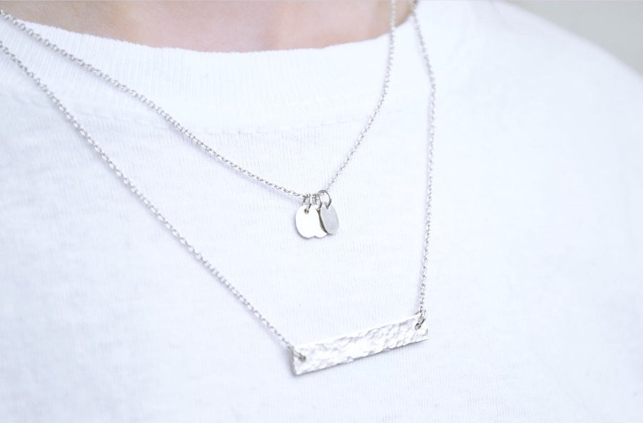 Mint Necklace - Silver