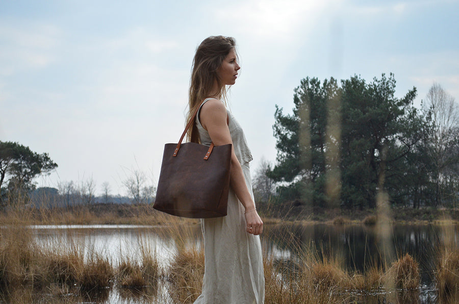 Marrone shopper - Cognac