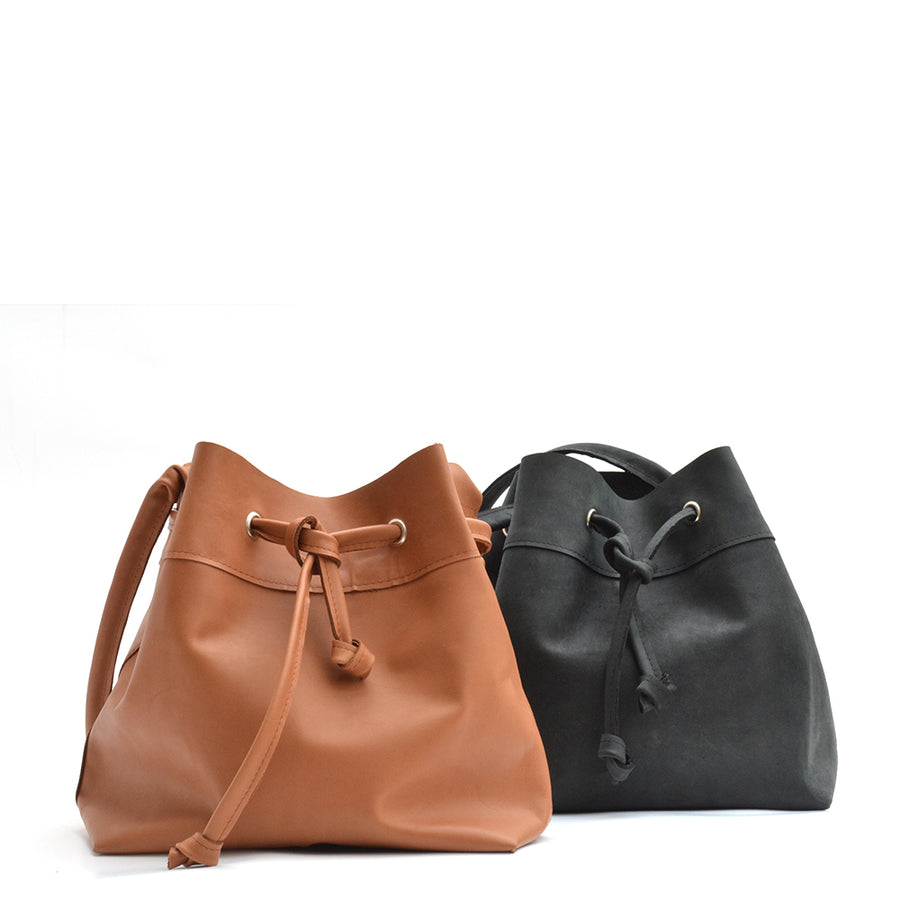 Cognac Bucketbag