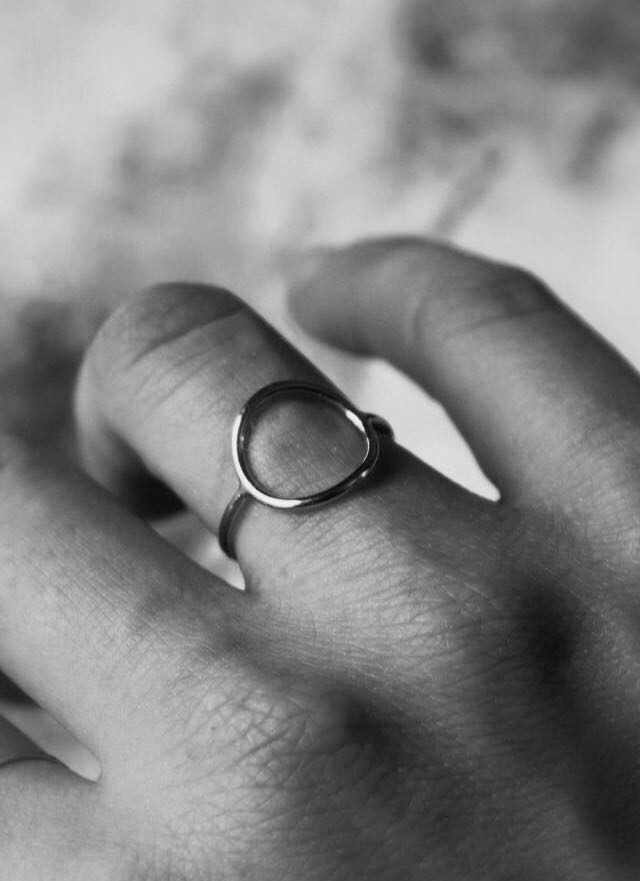 Moon Ring - Silver