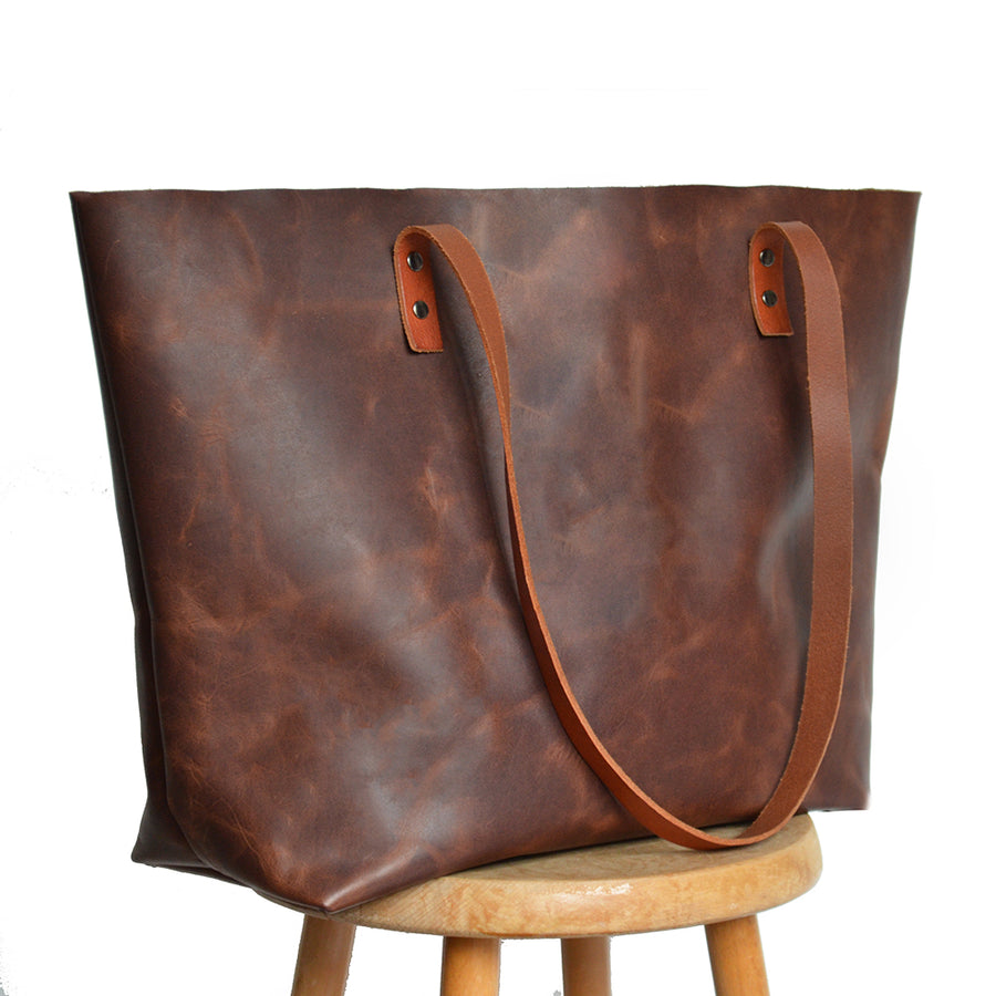 Marrone Shopper - Cognac