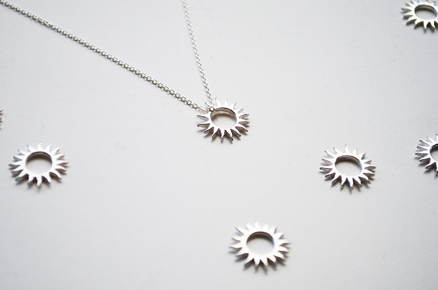 Sun ketting - Zilver