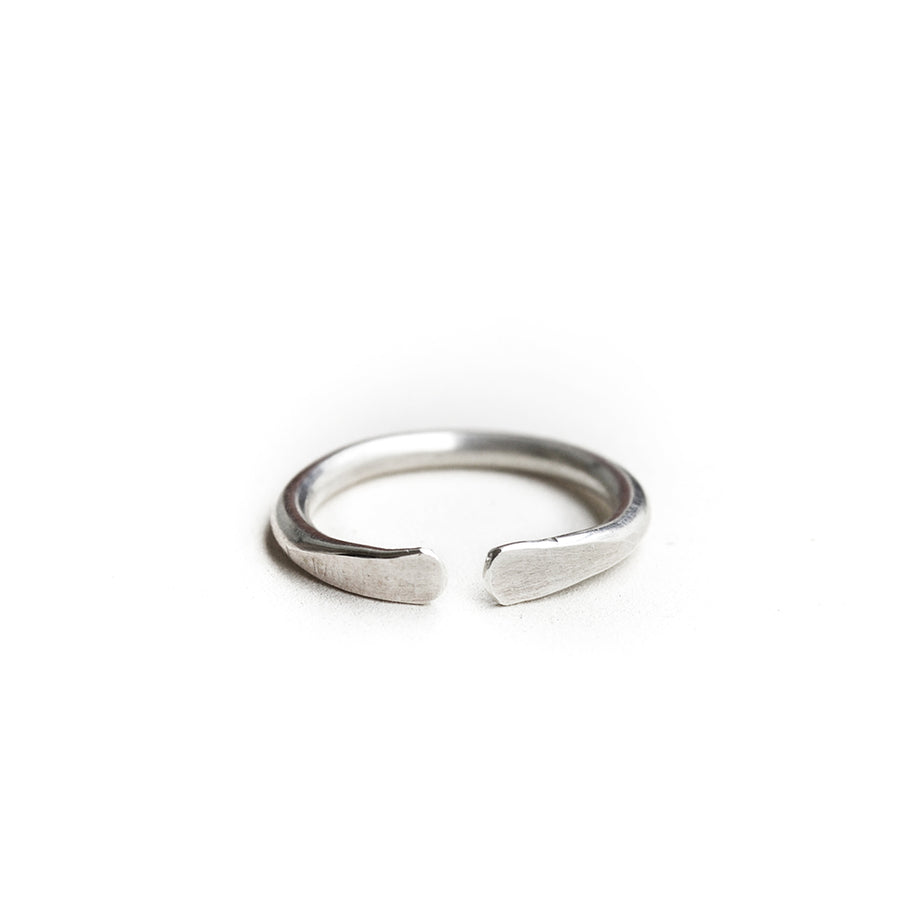 Whale ring - Zilver