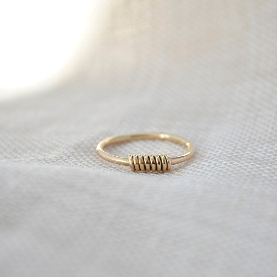 Swirl Ring - Gold 14k