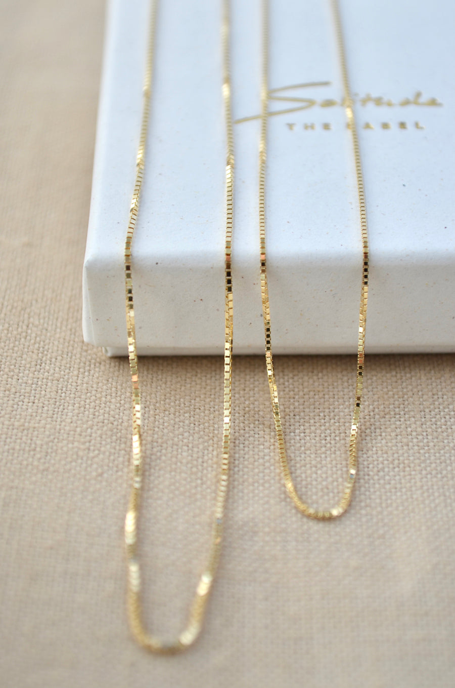 Venetiaanse Ketting - 14k goud