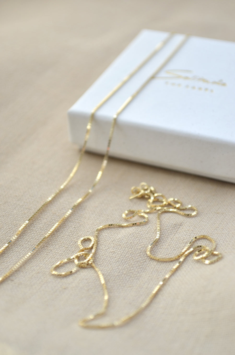 Venetiaanse Ketting - 14k goud