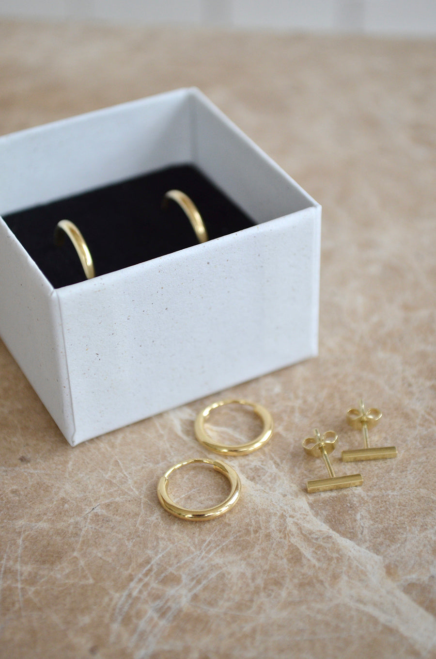 Earhoops - Gold 14k (Improved version)