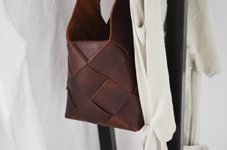 Woven Bag Limited Edition - Dark Brown